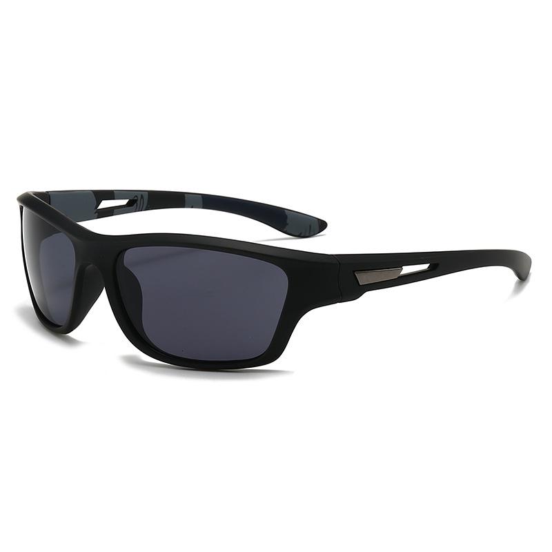 Men's Iridescent Polarized Cycling Sunglasses: Dustproof, Fashionable, UV Protection