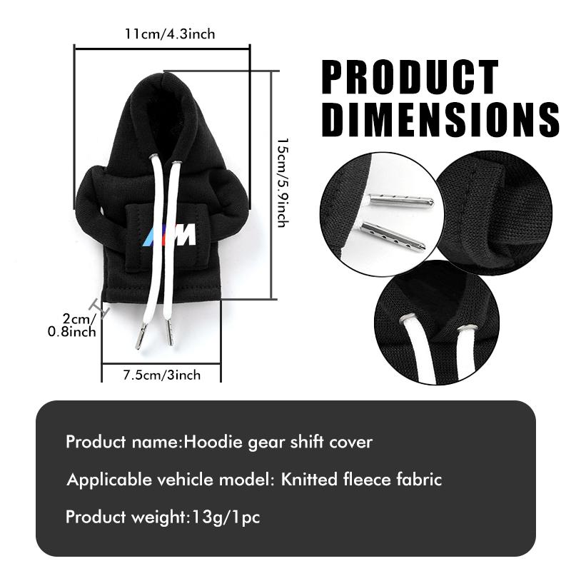 Car Shift Knob Cover Manual Handle Gear Sweatshirt Change Lever Covers For BMW M F10 F20 F30 F40 F15 F25 F26 F31 F49 E62 E83 E84