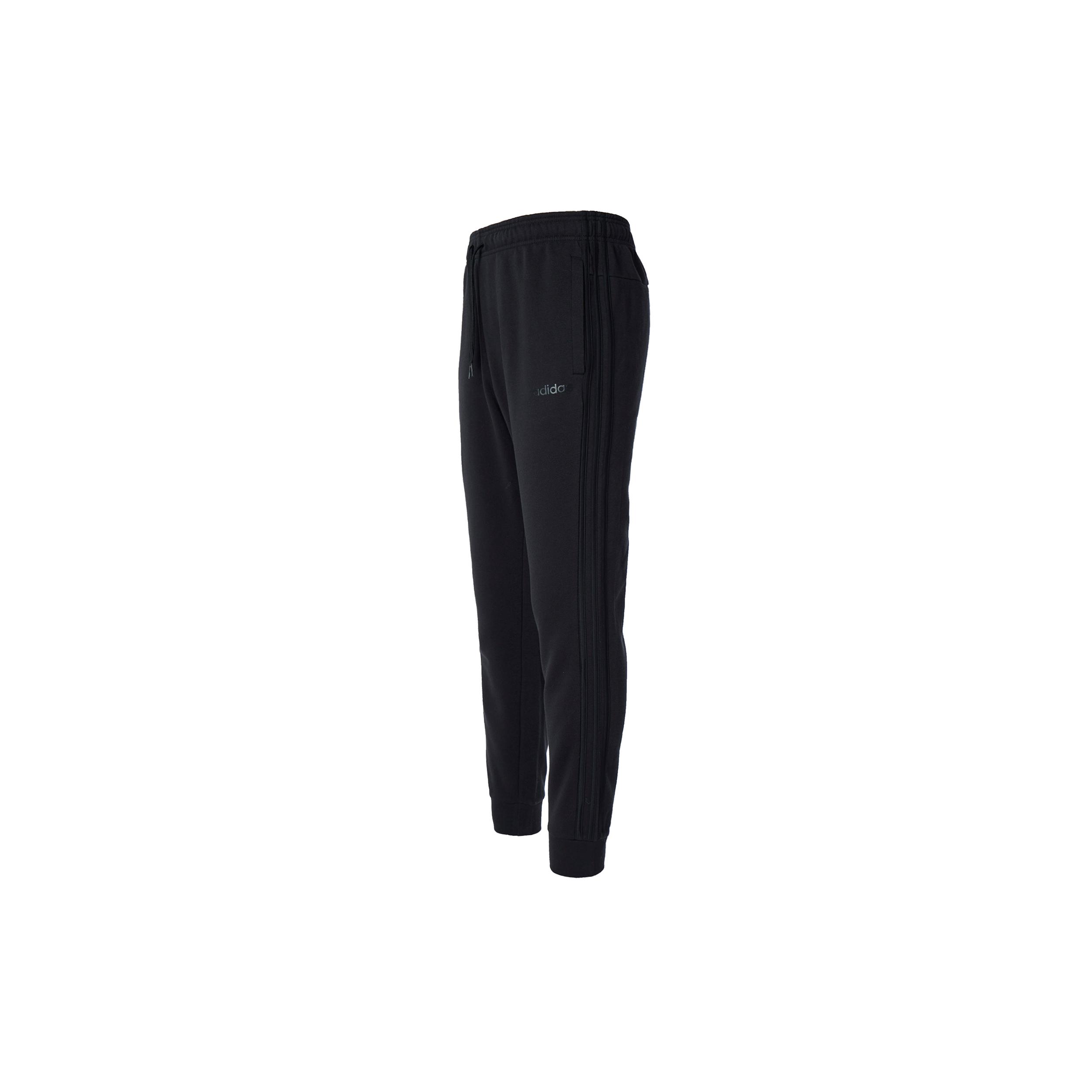 Adidas ESSENTIALS 3 Stripes Knitted Sweatpants Men s Black FI1476 XS