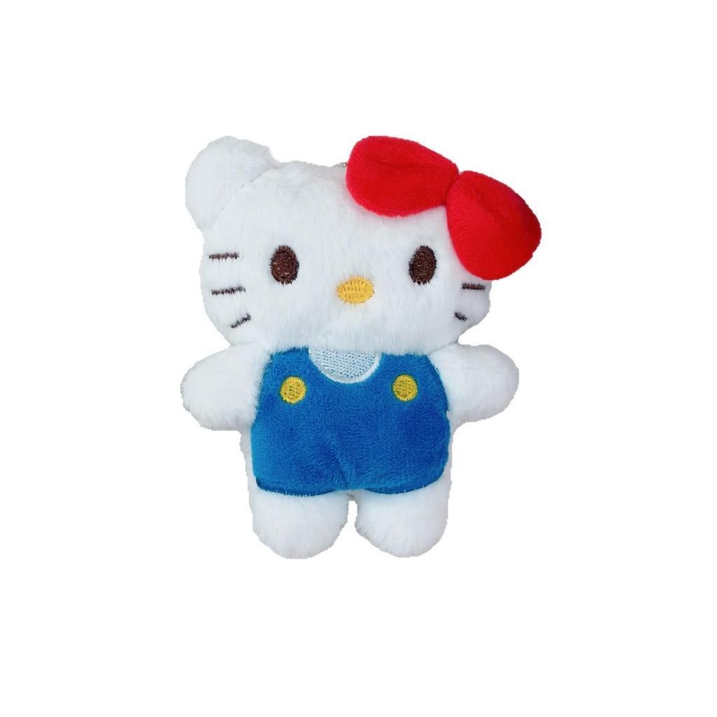 Hello Kitty Kitten Plush Keychain Charm