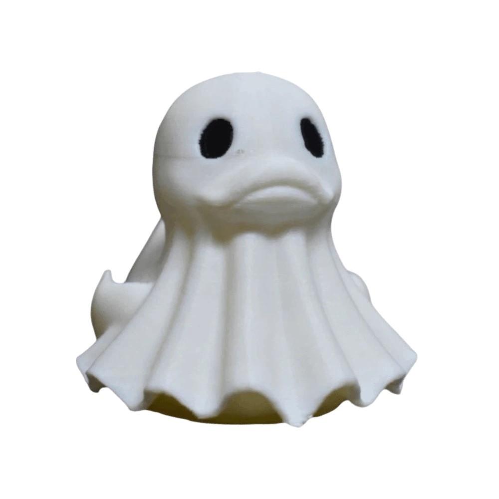 Lightweight Halloween Ghost Duck PLA Creative Ghost Duckling Spooky Desktop Ornament  Room Table