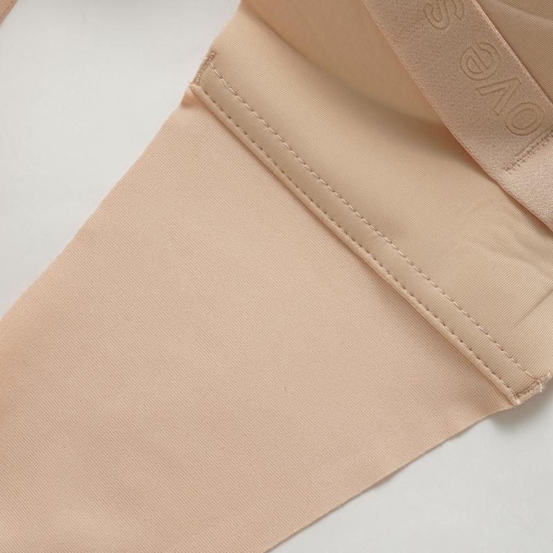 Women's Seamless Wireless Push Up Bra Anti Sagging Lift Side Support Wide Strap Comfort Half Cup Bra