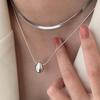 Elegant Layered Snake Bone Necklace for Women - Sweet, Cool, New Style Clavicle Chain