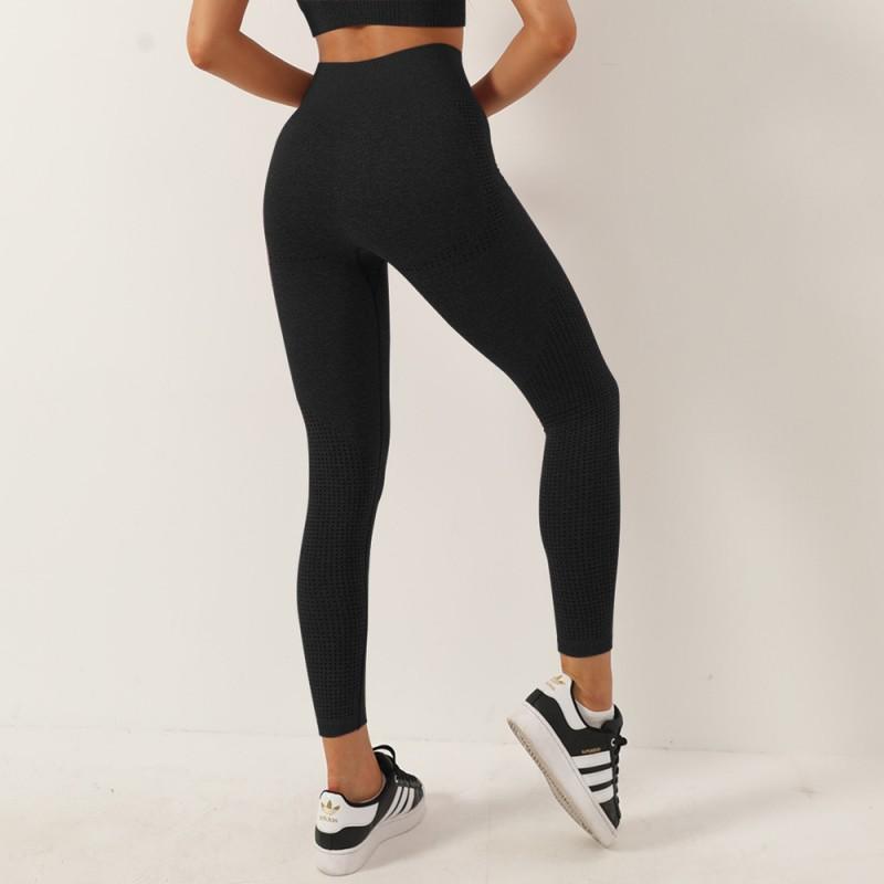 High-Waisted Seamless Yoga Leggings Women Fitness Running Workout Tight Compression Pants