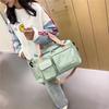 Travel Bag, Gym Bag, New Model with Large Capacity and Separate Shoe Compartment, Can Be Attached To a Trolley Luggage Bag