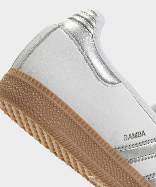 [Adidas] Samba Jane - White:Silver KJ3785