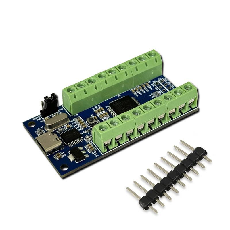 USB Interface 16-Channel 12-Bit AD Sampling Data Acquisition STM32 UART Communication ADC Module
