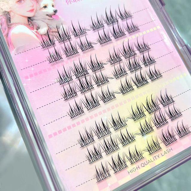 Aimo - False Eyelash Clusters Black - One Size