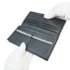 Inden Long Billfold No Coin Black with Black Deer [Inden-ya] Wallet, I, Pocket, Deerskin, Lacquer, Pattern, 2104-01-165