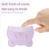 Baby Hair Brush Infant Fetal Head Fat Cleaning Brush Newborn Soft Hair Comb Head Massager for Bathing Comb Baby Care Accessories