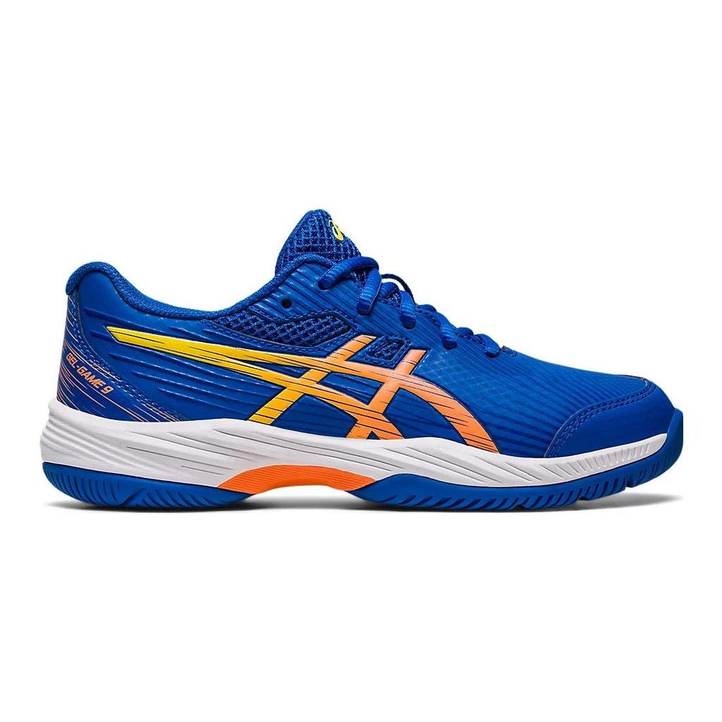 Asics Gel Game 9 GS Novak Pack Kids Sneakers Blue Tuna-Blue Sun-Peach 1044A060-960