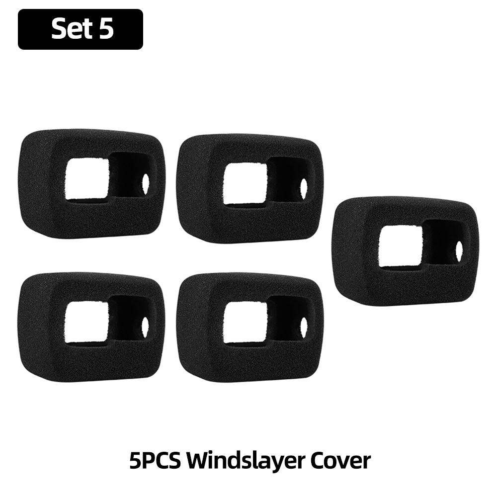 Windscreen Cover For GoPro Hero 12 11 10 9 Windscreen Cover Case Black Foam Wind Noise Reduction Sponge Video Muffler Housing