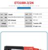 Laoisen Reflective Photoelectric Sensor ET318BI.3/2N, NPN Output, 4P, 70CM Detection Distance.