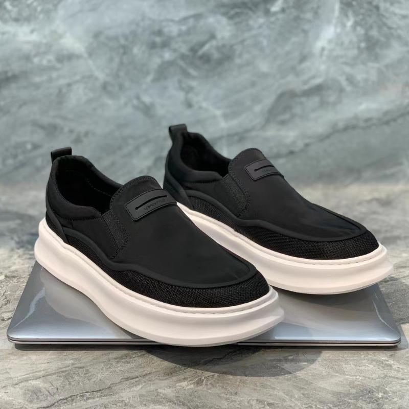 Loafers Men's Casual Shoes Classic Loafers Anti-slip Soft Sole Comfortable Men's Leather Sneakers Non-slip Retro Driving Shoes