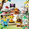 Penguin Top Hat Party Toy - Compatible Building Blocks for Small Animals