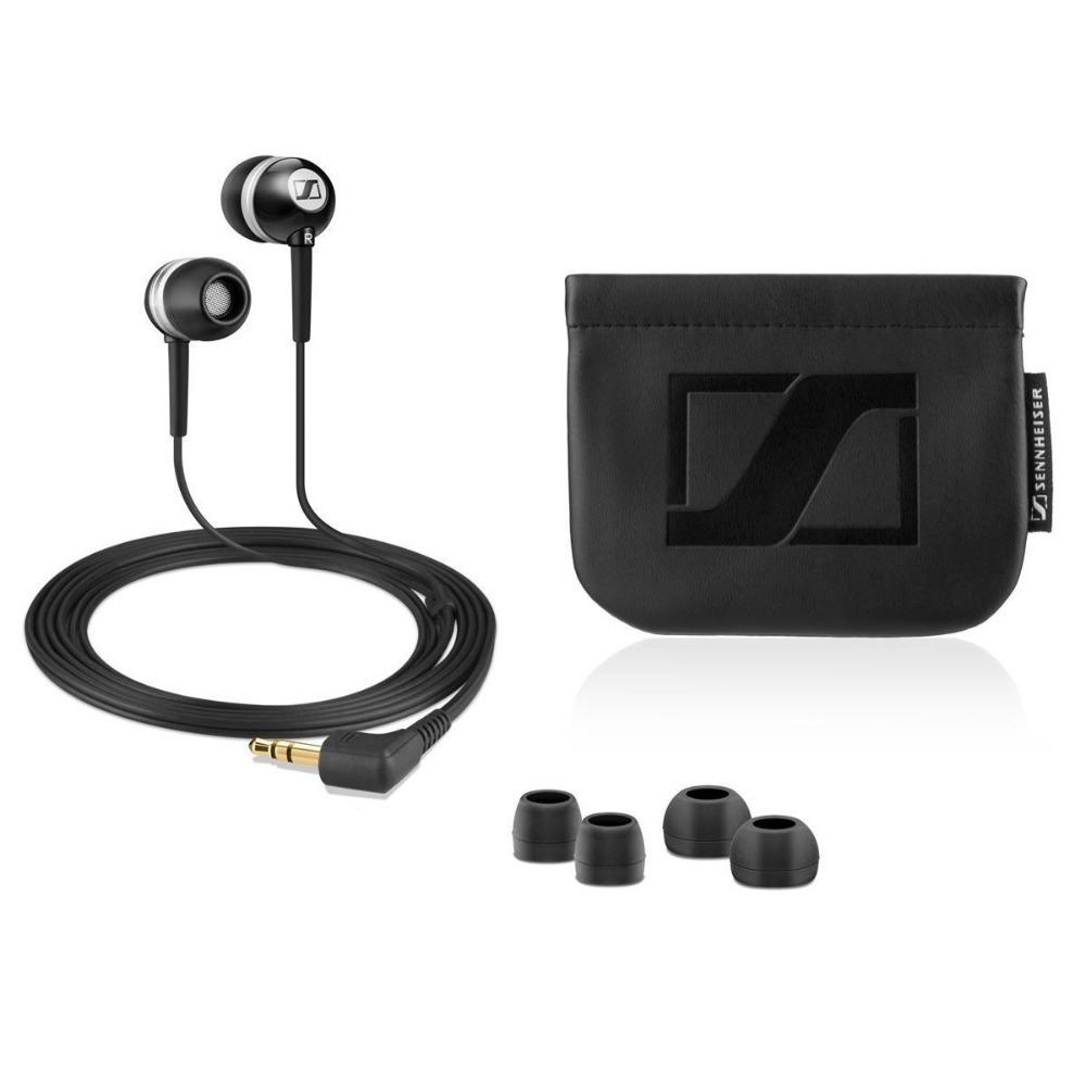 Sennheiser CX 300-II In-Ear Wired Headphones, Enhanced Bass, Passive Noise Isolation Earphones (with Carry Pouch)