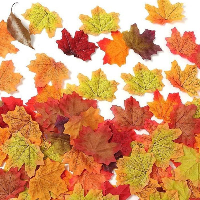 Herbst Ahornblatt Gangläufer: Handgemachte Herbsthochzeits- & Fotodeko