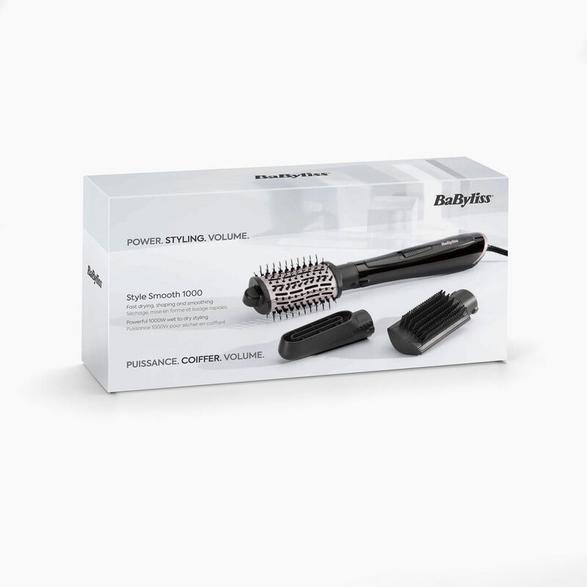 Babyliss style smooth 1000 as128e black hair curler