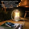 Desktop Camping Tent Lights Waterproof Hanging Camping Lanterns Flashlight Atmospheres Light Rechargeable For Outdoor