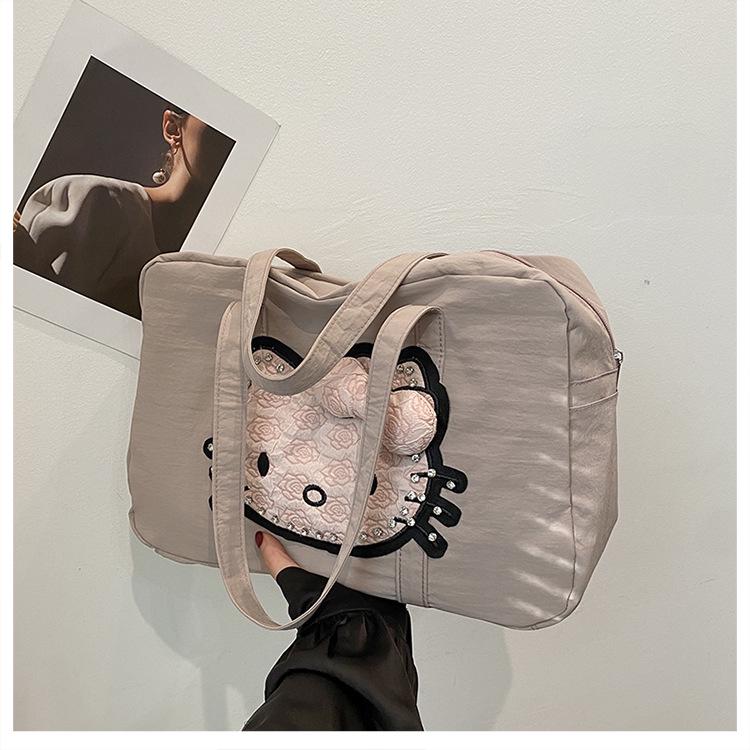 Dámská taška přes rameno Kitty 2025: Velkokapacitní taška pro dojíždění a přenosná kabelka