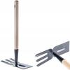 KADAX Small Hoe For Soil Wooden Handle