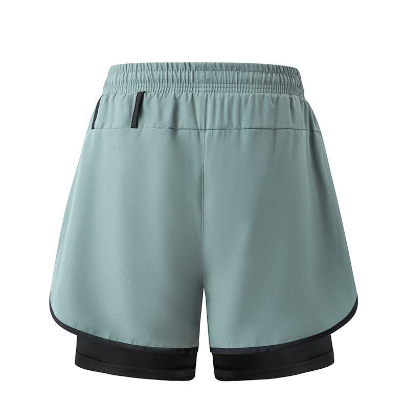 Unisex Quick-Drying Three-Quarter Running Shorts - Anti-Exposure Summer Sports Style