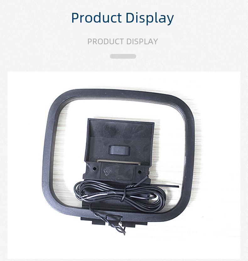 AM/FM Outdoor Radio Antenna with Tin Frame for Enhanced Signal Reception