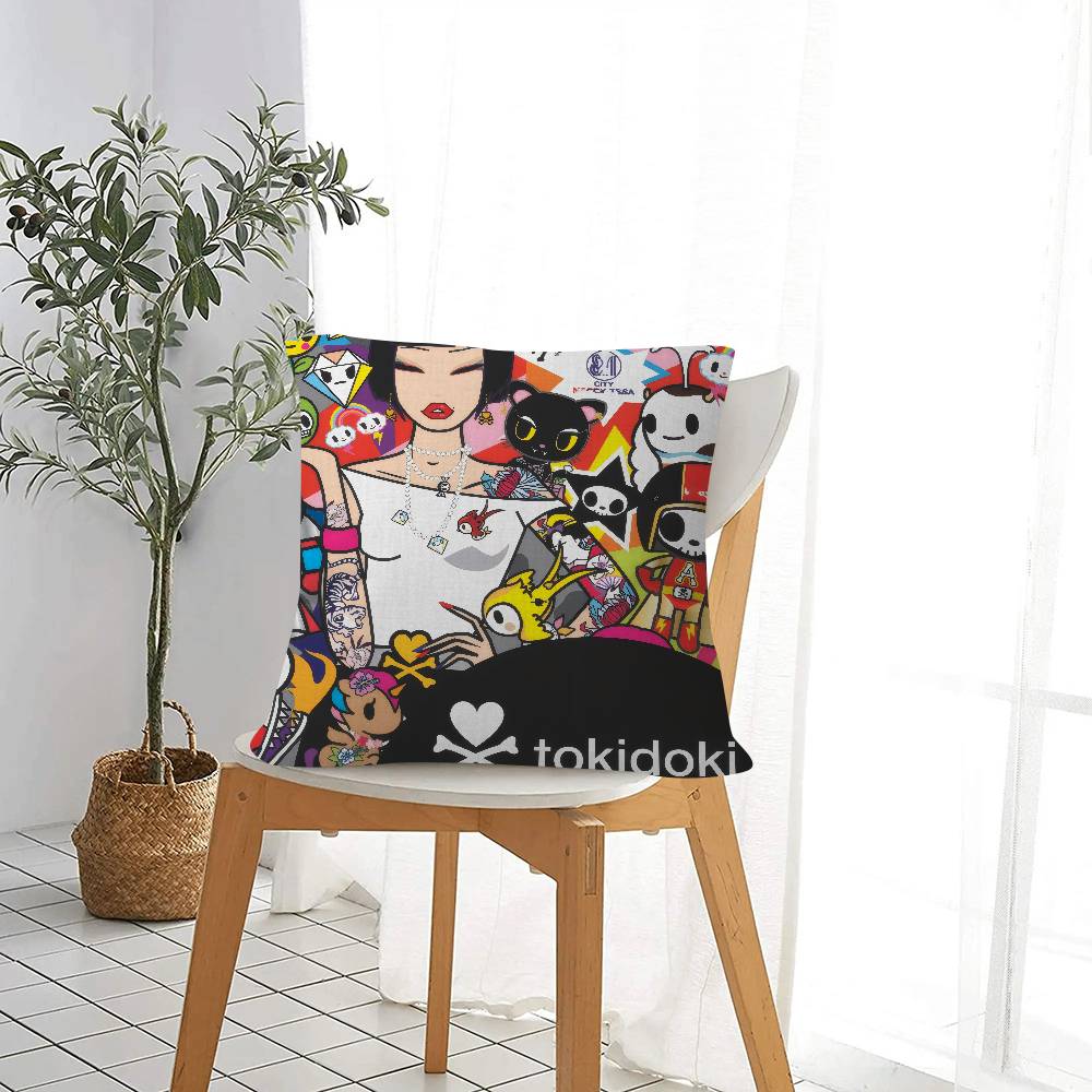 Anime T-Tokidoki-S Pillow Cushion Cover Pillowcase Living Room Sofa Home Decor