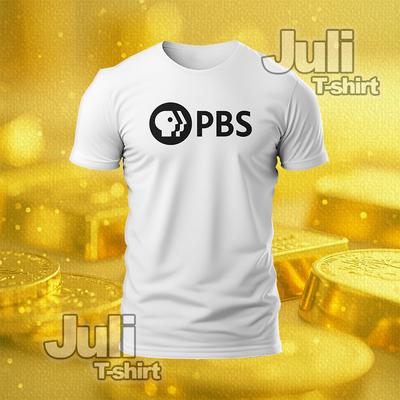 PBS Public Broadcasting Service Logo Funny T-shirt  Size S-5XL USA Unisex T-Shirt