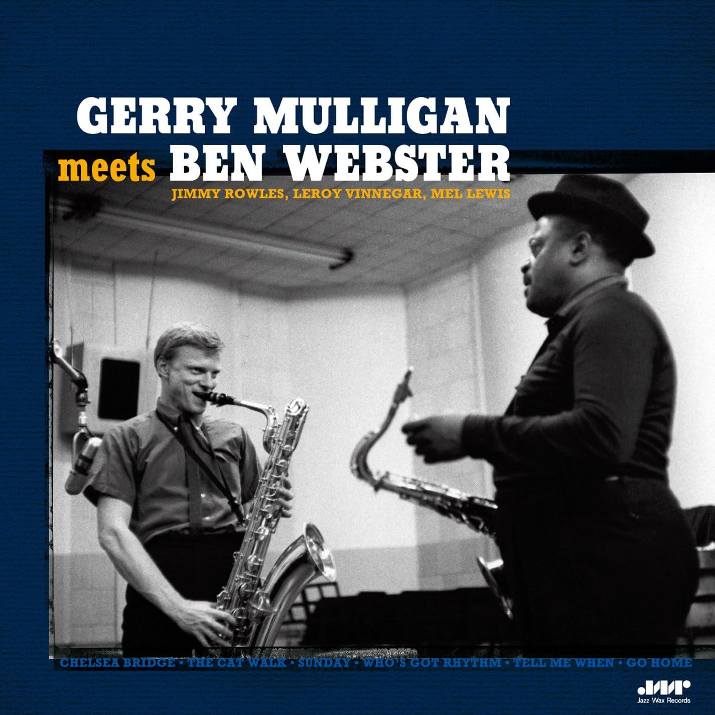 

LP Record GERRY MULLIGAN, BEN WEBSTER - Gerry Mulligan Meets Ben Webster JWR4531 Jazz Wax Record 2010 Europe Jazz
