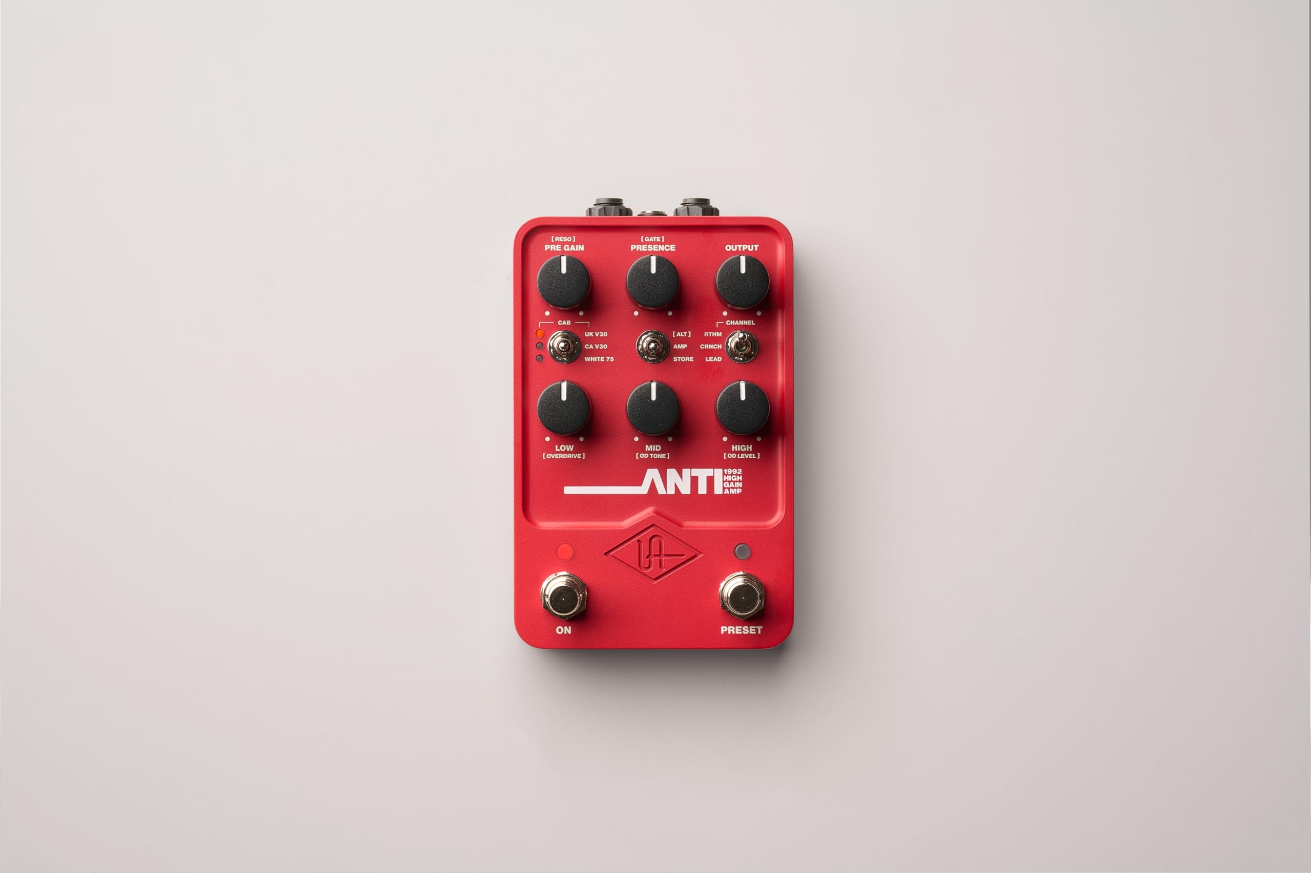 

Universal Audio UAFX ANTI 1992 High Gain Amp High Gain Amplifier Pedal []