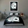 Playing cards design. Bedding Duvet cover sets Duvet covers Pillowcases gifts (1 * Duvet Cover 2 * Pillowcases, without duvet insert)
