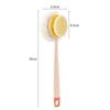 Double Sided Scrubbing Tool Bath Brush Long Handle Soft Fur Bath Brush Detachable Scrubbing Towel Strong Back Rubbing
