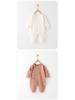 25 Vår- och Höst Baby Bomullspysjamas: Helårs-, Benlös, Långärmad, Sidöppnande Onesie