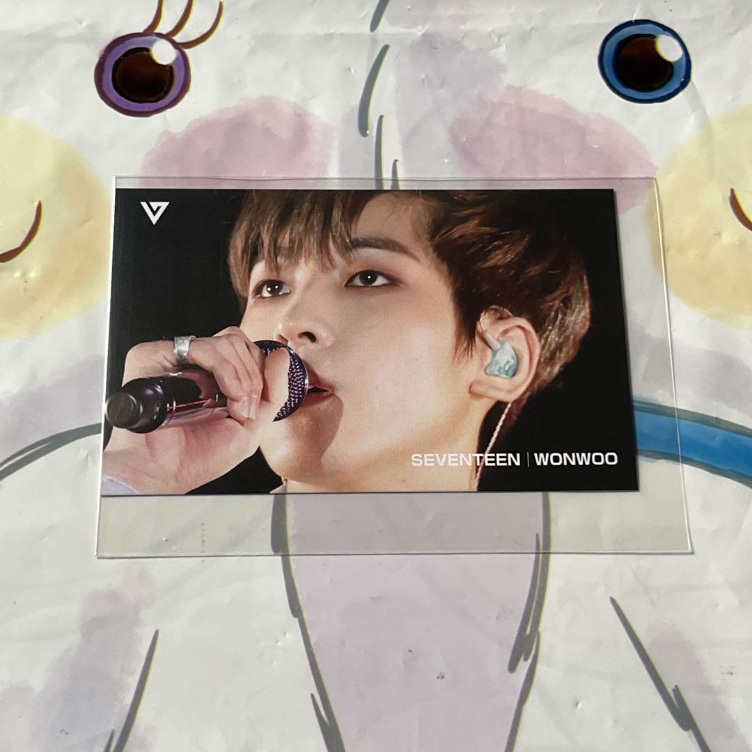 

[USED] Thursday Wonwoo venue reservation limited trading card Say the Name Seventeen