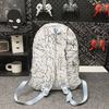 New High-value Korean Version Ins Trendy and Cool Graffiti Letter Backpack Couple Couple Couple Lightweight Large-capacity Backpack