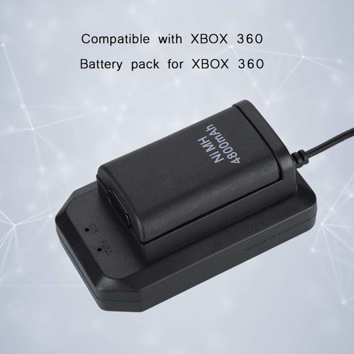 Station De Charge - Genericerrga60mbtqh - 4800 mAh - Compatible XBOX 360 - USB