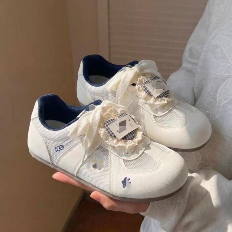 Cute Kitten Mesh German Training Shoes Women's 2026 Spring and Summer New Women's Lightweight Ins Breathable Women's Shoes
