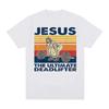 Jesus The Ultimate Deadlifter Art Meme Gift Funny T Shirts Unisex Women Clothing Casual Fashion Cozy Oversized Short Sleeve Tshirt