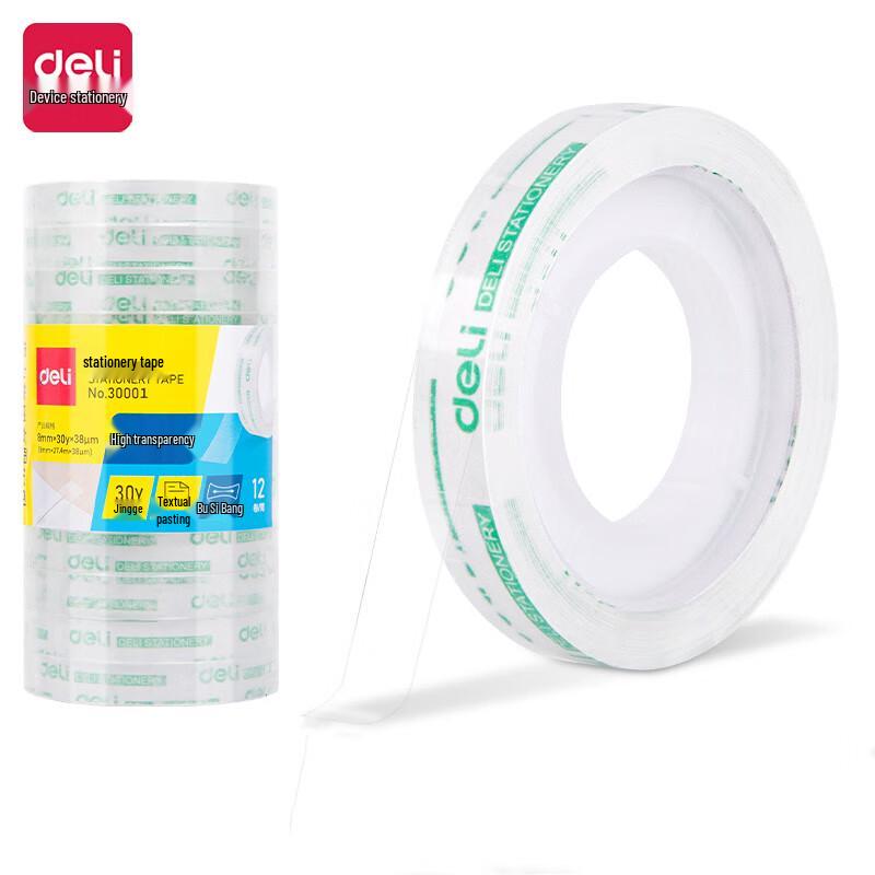 Deli Transparent Stationery Tape