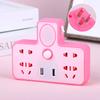 Wireless Outlet Extender Plugin Usb Interfaces Smart Power Socket With Night Light Plug Adaptor 3 Holes