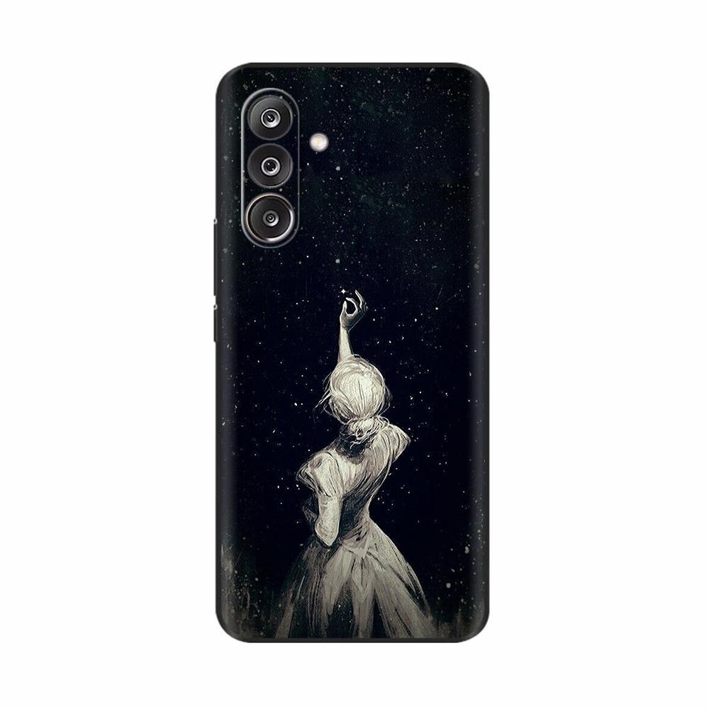 Phone Cases For Samsung Galaxy M36 5G Case Soft Silicone Cover For Samsung M36 Cases M 36 M366B Shockproof Popular Flower Covers
