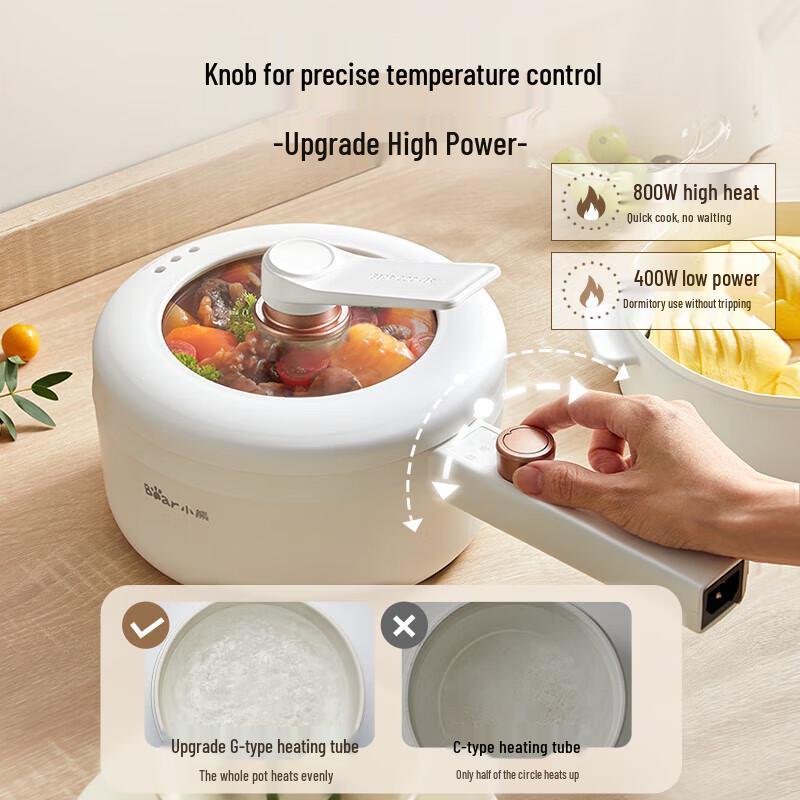 Bear Multi-Function Electric Cooking Pot