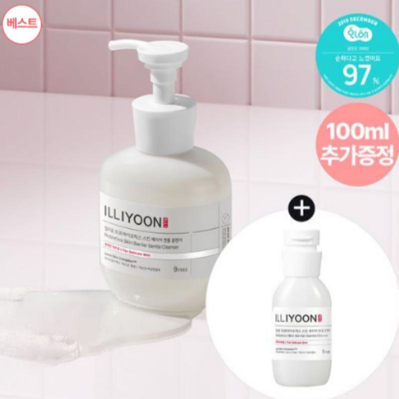 Illyoon Probiotics Gentle Cleanser for Women 300ml + 100ml Set