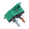 2PCS 30A Auto Resetting Circuit Breaker Red Protective Boot 6-28VDC Application Plastic Body With Fixed Wing Mounts