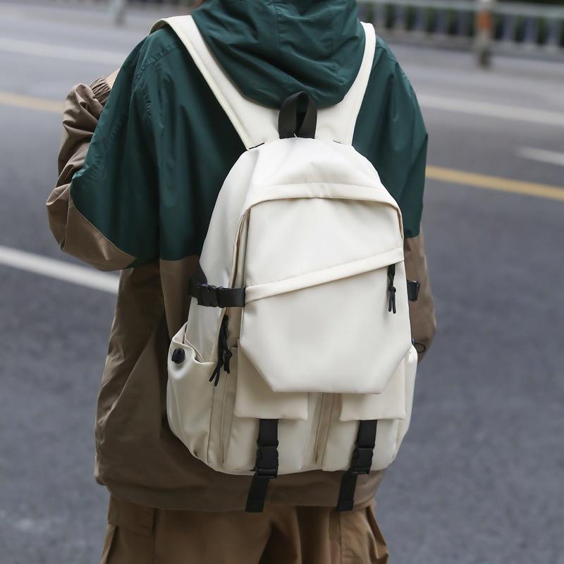 Backpack, High School and College Student Schoolbag, Men's and Women's Large-capacity Computer Bag, Water-resistant Nylon Backpack