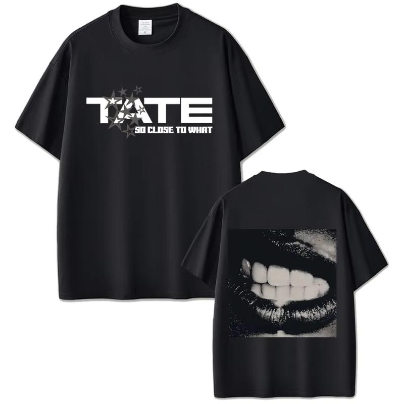 Tate McRae 2025 Concert Miss Possessive Tour 2025 T Shirts Fashion Unisex Women Oversized Tshirt Unisex Pure Cotton Tshirt Tops