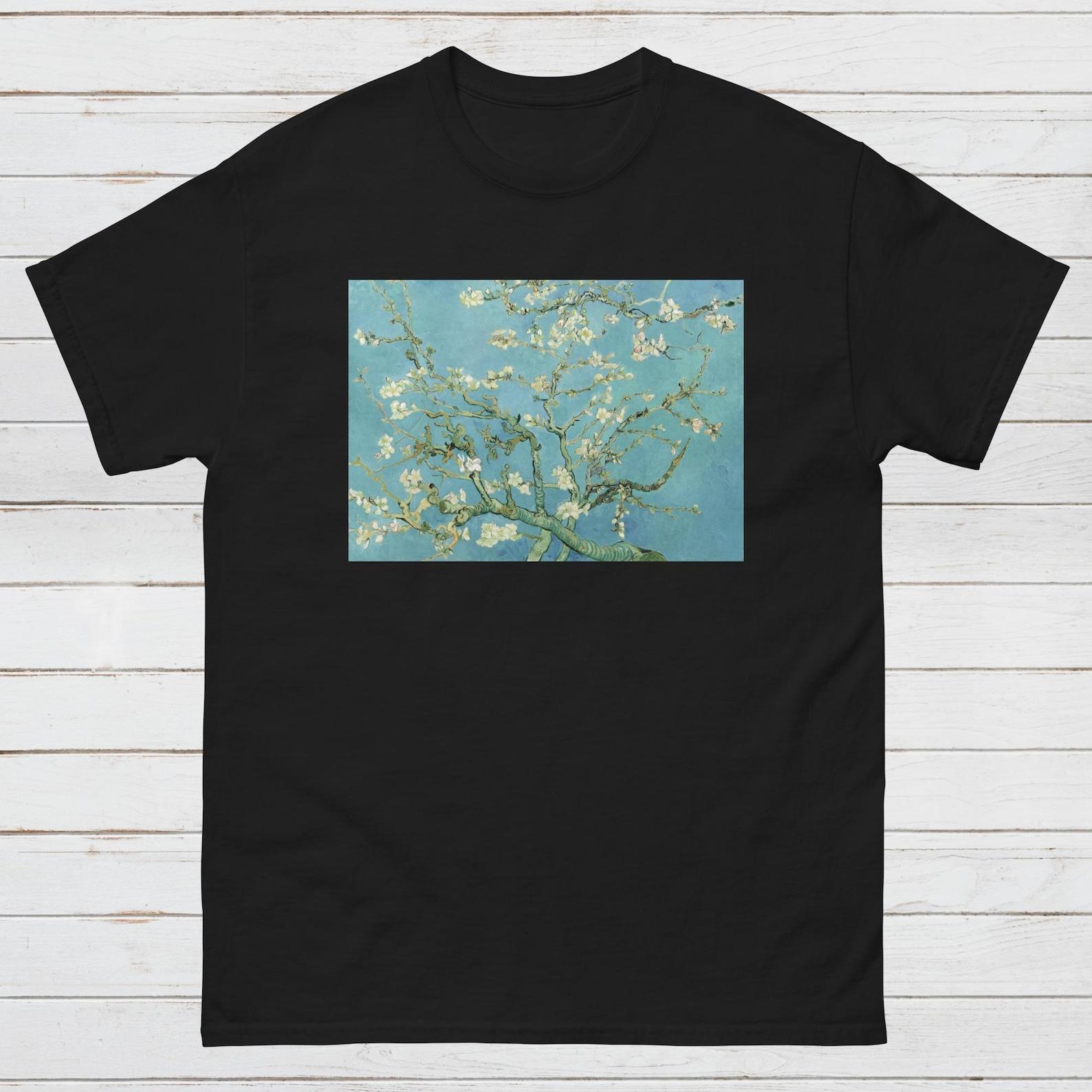 Van Gogh Almond Blossoms T-Shirt, Impressionist Art Tee L