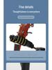 Vertical Guitar & Ukulele Floor Stand - Musical Instrument Display & Shooting Stand