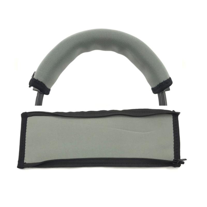 1Pc Headphones Headband Cushion Pads Bumper Cover Zipper Replacement For Sony MDR-1R Headset Repair Parts